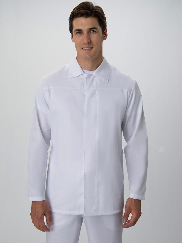 Куртка мужская ХАССП-Премиум (тк.Оптима,160), белый 1