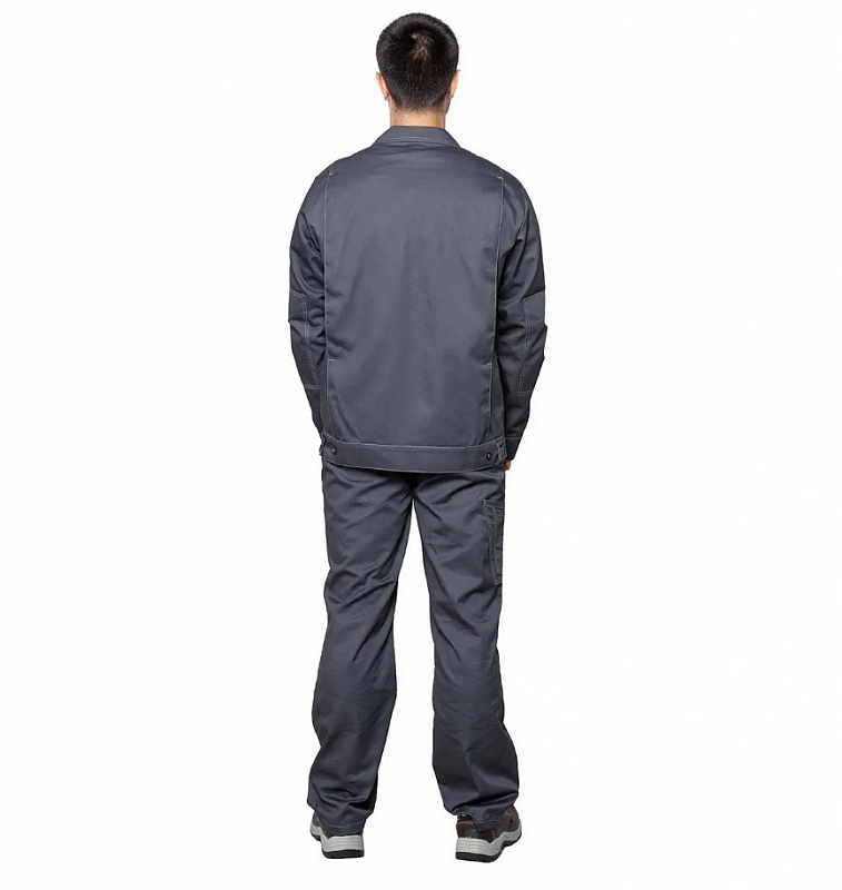 Костюм "Фаворит-2" куртка/полукомбинезон т.серый/серый 1
